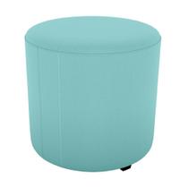 Puff Redondo Decorativo Copenhage 43cm Veludo Milani Puff Redondo Decorativo Copenhage 43cm Veludo Milani