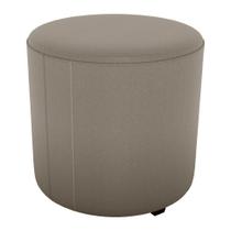 Puff Redondo Decorativo Copenhage 43x43 cm Veludo Milani Store Puff Redondo Decorativo Copenhage 43x43 cm Veludo Milani Store