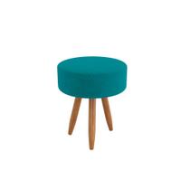 Puff Redondo Estilo e Elegância Sala Escritório Cozinha