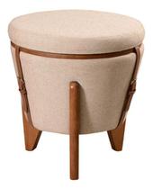 Puff Redondo Flex 3 em 1 Elegância Moderna