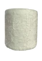 Puff Redondo Não é Segredo Astracan Pelúcia Branco Pé Fixo 40x45 NSPR07TA-F Puff Redondo Não é Segredo Astracan Pelúcia Branco Pé Fixo 40x45 NSPR07TA-F