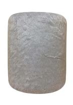 Puff Redondo Não é Segredo Astracan Pelúcia Cinza 40x45 NSPR05TA