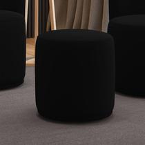 Puff Redondo Orgânico para Sala Malu Veludo M11 - D'Rossi Puff Redondo Orgânico para Sala Malu Veludo M11 - D'Rossi