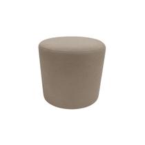 Puff redondo Slym bege Stylo Decor