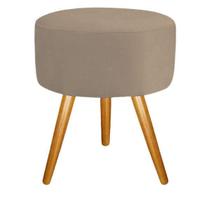 Puff Redondo Suede Capuccino -MODENA DECOR Puff Redondo Suede Capuccino -MODENA DECOR