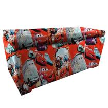 Puff Retangular Baú 80 Pé D Cama Solteiro Porta Brinquedos