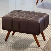 Puff retro capitonê