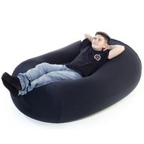 Puff Rollo - Sensorial e versátil com enchimento cor preto