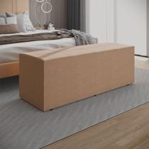 Puff Roma 1,40 x 50 em Bouclé Premium - Skybox