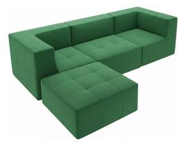 Puff Sofá Modular Com Chaise Reversível Para Sala Moderna