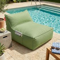 Puff Solare Chaise Lounge Outdoor Área Externa Puffe Pet Friendly Anti pilling Enchimento Micro pérolas Eps Cor Verde Pistache Puff Solare Chaise Lounge Outdoor Área Externa Puffe Pet Friendly Anti pilling Enchimento Micro pérolas Eps Cor Verde Pistache