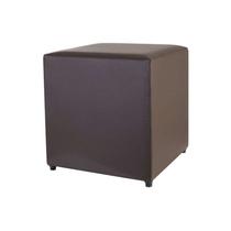 Puff Studio 40x40x40 material sintético sem Rodizios