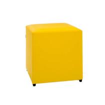 Puff Studio Quadrado Amarelo