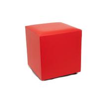 Puff Studio Quadrado Vermelho