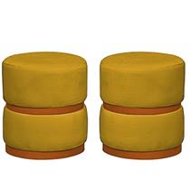 Puff Theo Base Bronze - 47cm X 34cm