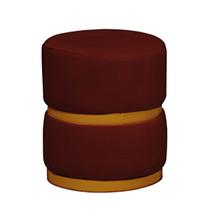 Puff Theo Base Dourada - 47cm X 34cm Puff Theo Base Dourada - 47cm X 34cm