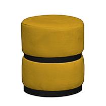 Puff Theo Base Preta - 47cm X 34cm Puff Theo Base Preta - 47cm X 34cm