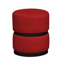 Puff Theo Base Preta - 47cm X 34cm Puff Theo Base Preta - 47cm X 34cm