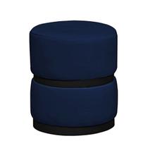 Puff Theo Base Preta - 47cm X 34cm Puff Theo Base Preta - 47cm X 34cm