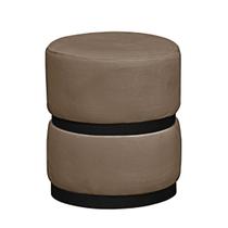 Puff Theo Base Preta - 47cm X 34cm Puff Theo Base Preta - 47cm X 34cm