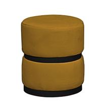 Puff Theo Base Preta - 47cm X 34cm Puff Theo Base Preta - 47cm X 34cm