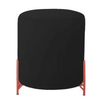 Puff Thor Pé de Ferro - Base Bronze - 52cm X 43cm