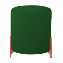 Puff Thor Pé de Ferro - Base Bronze - 52cm X 43cm