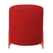 Puff Thor Pé de Ferro - Base Bronze - 52cm X 43cm