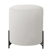 Puff Thor Pé de Ferro - Base Preta - 52cm X 43cm