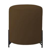 Puff Thor Pé de Ferro - Base Preta - 52cm X 43cm