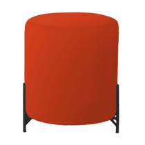 Puff Thor Pé de Ferro - Base Preta - 52cm X 43cm