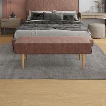 Puff Turim 1,40 x 50 em material ecológico PU - Skybox Puff Turim 1,40 x 50 em material ecológico PU - Skybox