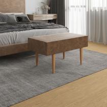 Puff Turim 90 x 50 em material ecológico PU - Skybox