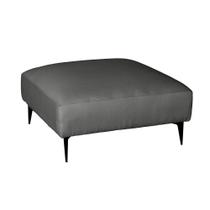 Puff Ubbe Linho Grafite 85cm