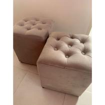 Puffe puff banqueta banco base acento elegance para sala, quarto