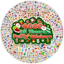 Puffy Stickers, produto sincero para crianças e crianças e mais de 4000 adesivos Puffy Stickers, produto sincero para crianças e crianças e mais de 4000 adesivos