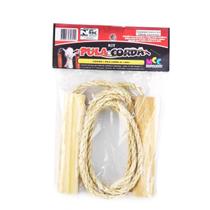 Pula Corda 1,8M De Sisal Atividade Esporte Fitness Exercício