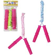 Pula corda com empunhaduras de plastico 2m