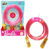 Pula corda com luzes barbie - fun f0145-4