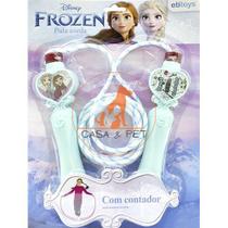 Pula Corda Frozen Disney Brinquedo Infantil C/ Contador