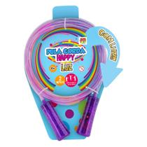Pula Corda Infantil Happy Com Luz Sortido - Dm Toys DMT6677