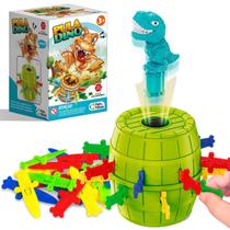 Pula Dino Infantil Barril De Dinossauro Jogo Amigos Família Pula Dino Infantil Barril De Dinossauro Jogo Amigos Família