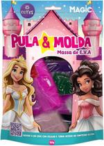 Pula & Molda - Massa De E.V.A - 15 Cores - Princesas