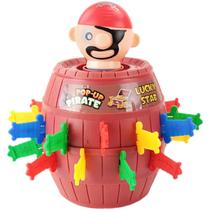 Pula Pirata Barril Espeta Brinquedo Infantil Jogo Premium