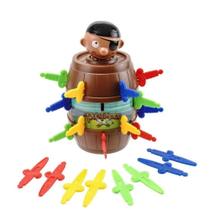 Pula Pirata Barril Jogo De Mesa Infantil Brinquedo Divertido Estrela