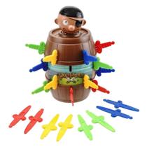 Pula Pirata Estrela Jogo De Mesa Infantil Divertido