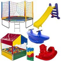 Pula Pula Cama Elástica 2,44m Resistente Premium Grande Casinha Piscina de Bolinhas 1,00m Com 500 Bolinhas Coloridas Pula Pula Cama Elástica 2,44m Resistente Premium Grande Casinha Piscina de Bolinhas 1,00m Com 500 Bolinhas Coloridas