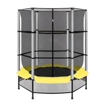 Pula Pula Cama Elástica Trampolim Infantil 1.55M Com Rede