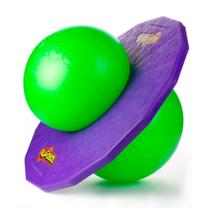 Pula-Pula Infantil - Pogobol - Roxo e Verde - Estrela