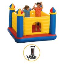 Pula Pula Inflável Castelo Encantado Com Bomba De Encher Intex